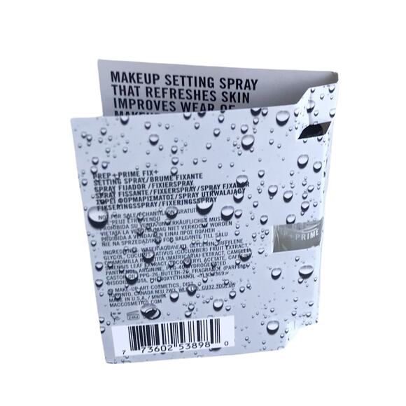 MAC Studio Fix + Setting Spray Mini Travel Size NWT Hydrating Finishing Mist - Picture 7 of 11